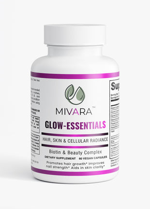 Glow-Essentials | Hair Strength, Nails & Skin Elasticity - 60 Capsules