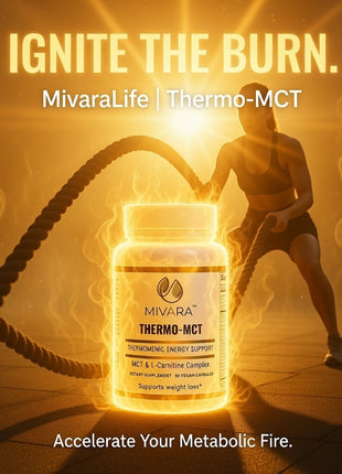 Thermo-MCT | Metabolic Support, Clean Energy & Thermogenesis - 90 Capsules
