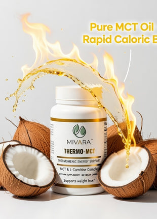 Thermo-MCT | Metabolic Support, Clean Energy & Thermogenesis - 90 Capsules