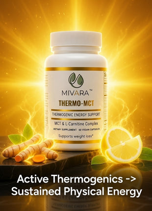 Thermo-MCT | Metabolic Support, Clean Energy & Thermogenesis - 90 Capsules