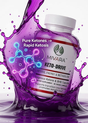 Keto-Drive | Energy, Ketosis Support & Metabolism – 60 Capsules