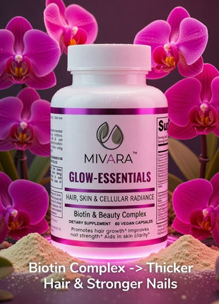 Glow-Essentials | Hair Strength, Nails & Skin Elasticity - 60 Capsules