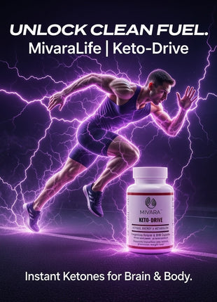Keto-Drive | Energy, Ketosis Support & Metabolism – 60 Capsules
