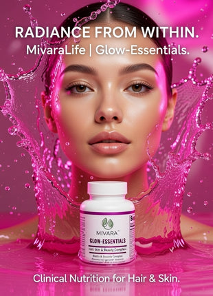 Glow-Essentials | Hair Strength, Nails & Skin Elasticity - 60 Capsules