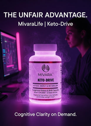 Keto-Drive | Energy, Ketosis Support & Metabolism – 60 Capsules