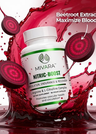 Nitric-Boost | Circulation, Muscle Recovery & Endurance – 60 Capsules