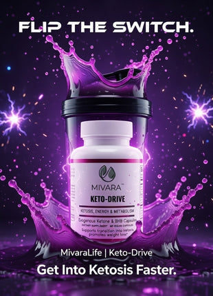 Keto-Drive | Energy, Ketosis Support & Metabolism – 60 Capsules