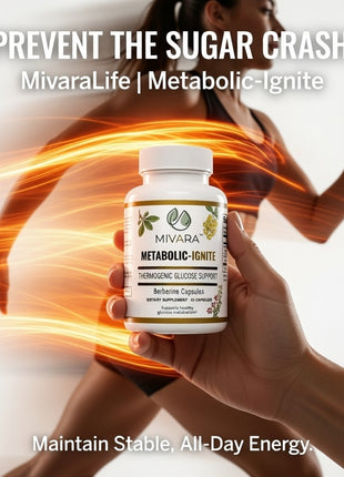 Metabolic-Ignite | Metabolism Booster & Energy Support – 60 Capsules