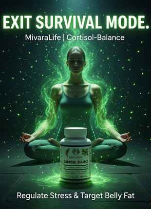 Cortisol-Balance | Stress & Mood Support with KSM-66® Ashwagandha – 60 Capsules